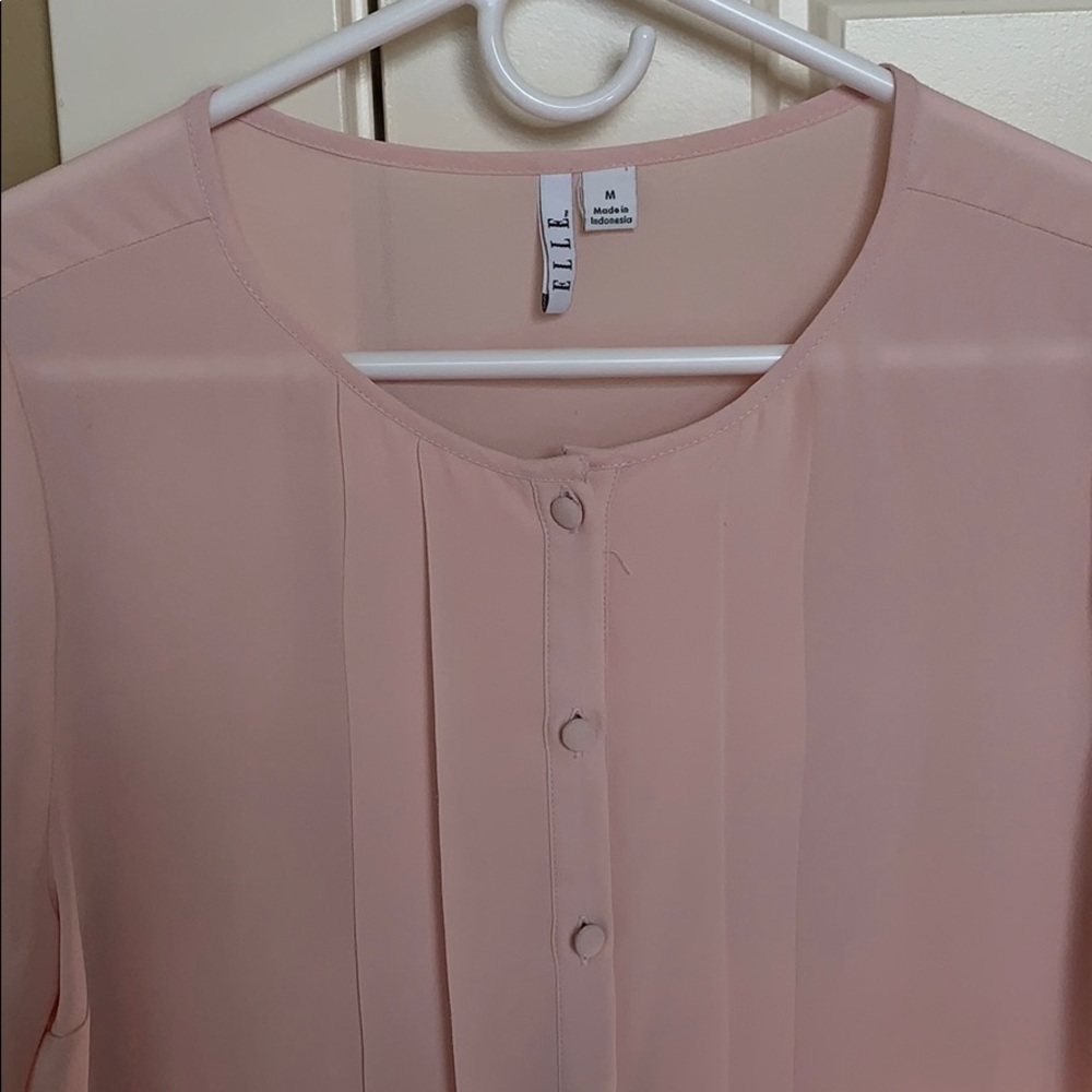 Light pink Elle blouse